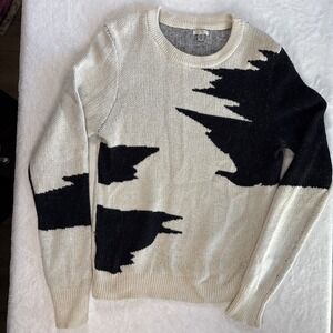 Urban Outfitters Ecoté Totem Geometric Sweater Mohair Wool Blend Size Medium
